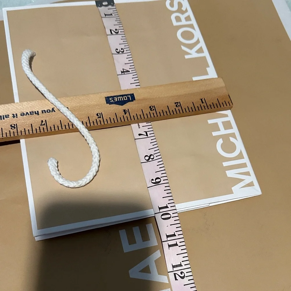 4 Michael Kors Beige Gift Bags & 2 Boxes
